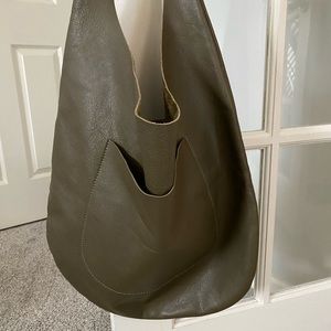 Neva Opet “Rosa” Hobo in Olive with Back Pocket